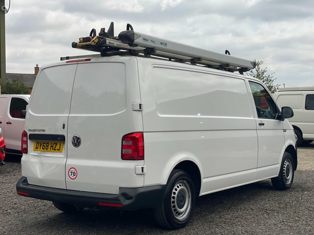 Volkswagen Transporter 2.0 Tdi T32 Bluemotion Tech Startline Fwd Lwb Euro DY68HZJ White #3
