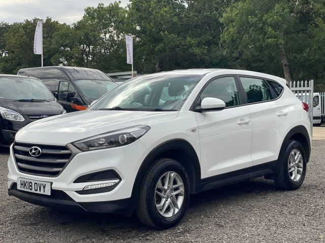 Hyundai Tucson 1.6 Gdi Blue Drive S Euro 6 S S HK18OVY White #2