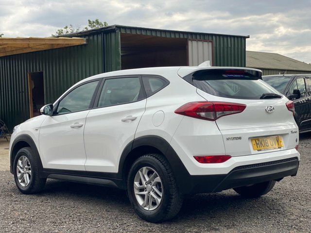 Hyundai Tucson 1.6 Gdi Blue Drive S Euro 6 S S HK18OVY White #3