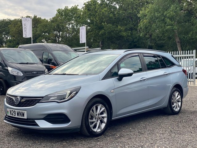 Vauxhall Astra 1.5 Turbo D Se Sports Tourer Euro 6 S S N29WNW Silver #2