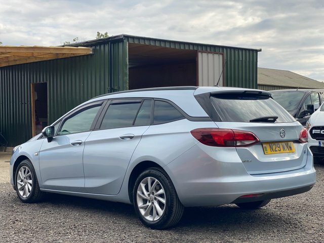 Vauxhall Astra 1.5 Turbo D Se Sports Tourer Euro 6 S S N29WNW Silver #3