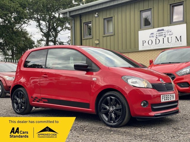 Skoda Citigo 1.0 Mpi Monte Carlo Euro 6 Red