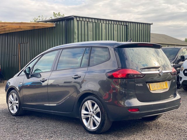 Vauxhall Zafira Tourer 1.4I Turbo Sri Euro 6 Grey #3