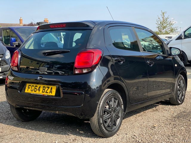 Citroen C1 1.0 Vti Feel Euro 5 Euro 5 FG64BZA Black #4