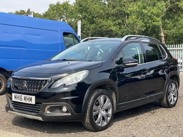 Peugeot 2008 1.6 Bluehdi Allure Euro 6 MH16MHM Black #2