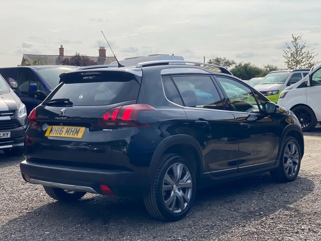 Peugeot 2008 1.6 Bluehdi Allure Euro 6 MH16MHM Black #4