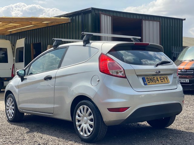 Ford Fiesta Van 1.5 Tdci Panel Van BN64EYY Silver #3