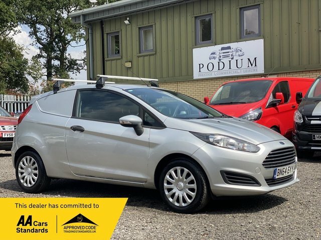 Ford Fiesta Van 1.5 Tdci Panel Van BN64EYY Silver