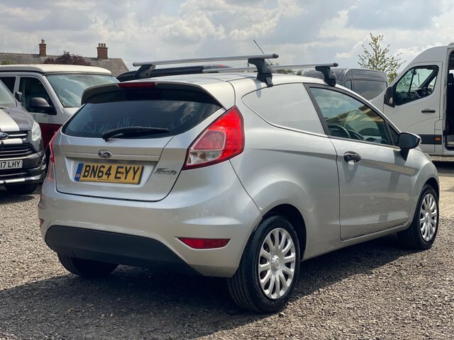 Ford Fiesta Van 1.5 Tdci Panel Van BN64EYY Silver #4