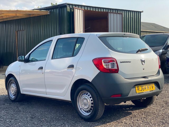 Dacia Sandero 1.2 Access Euro 5 White #3