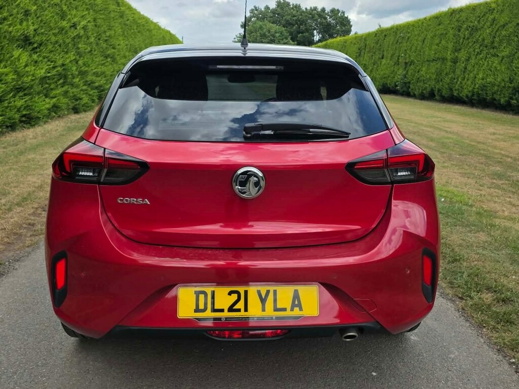 Vauxhall Corsa 1.2 Turbo Sri Premium Red #6