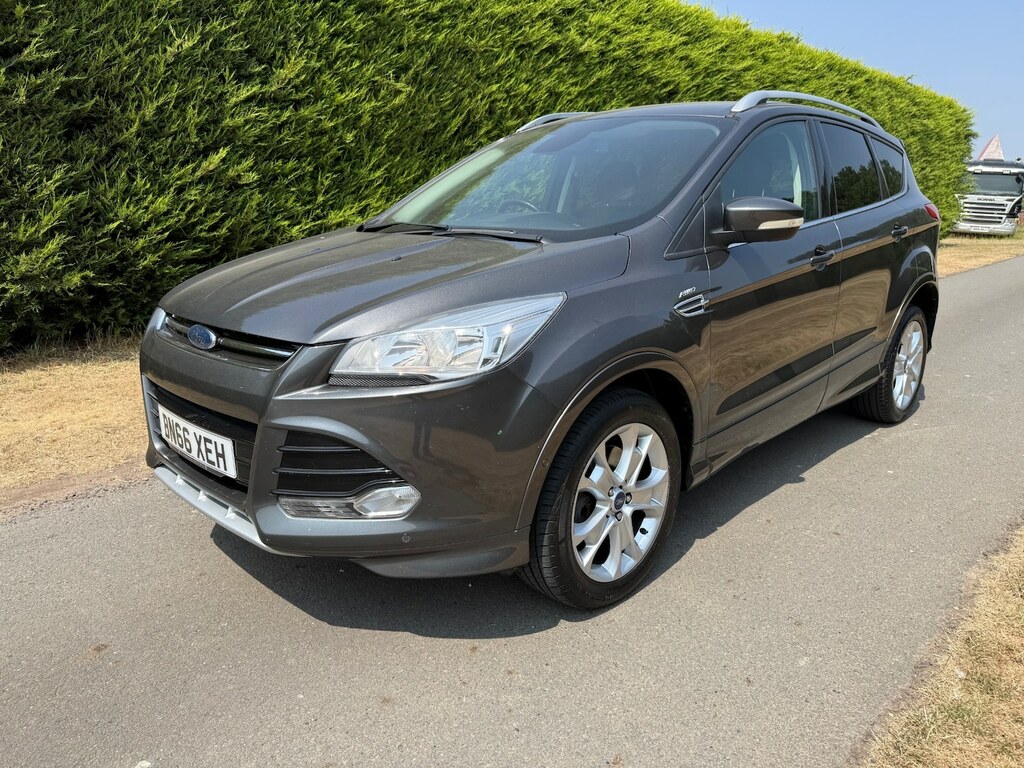 Ford Kuga 2.0 Tdci 180 Titanium Sport BN66XEH Grey #3