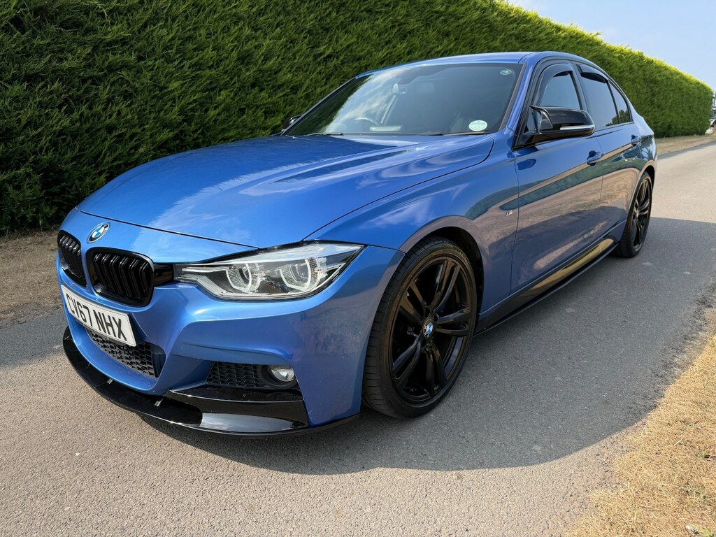 BMW 3 Series 320D M Sport Step CV67NHX Blue #3