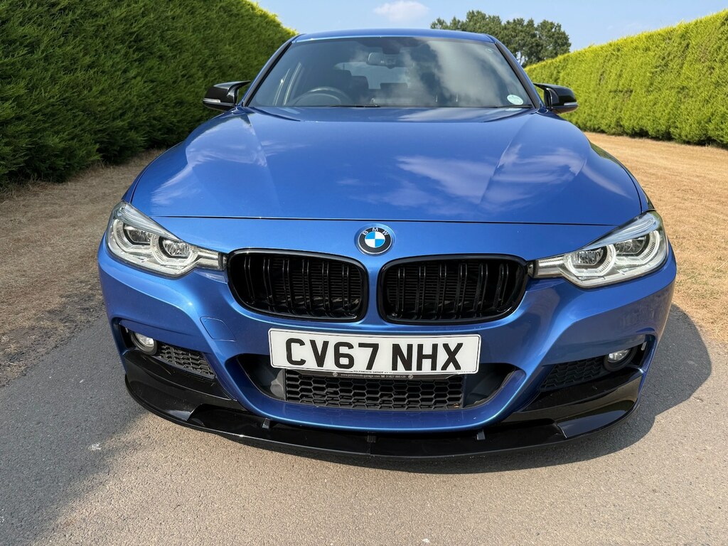 BMW 3 Series 320D M Sport Step CV67NHX Blue #2