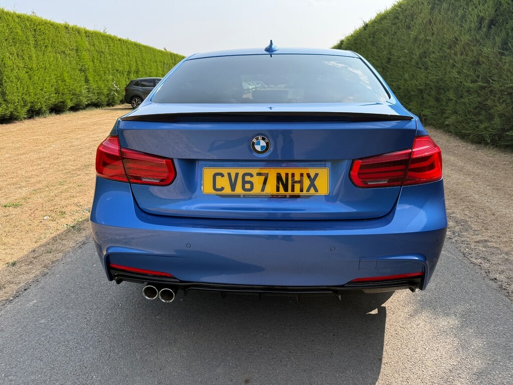 BMW 3 Series 320D M Sport Step CV67NHX Blue #6
