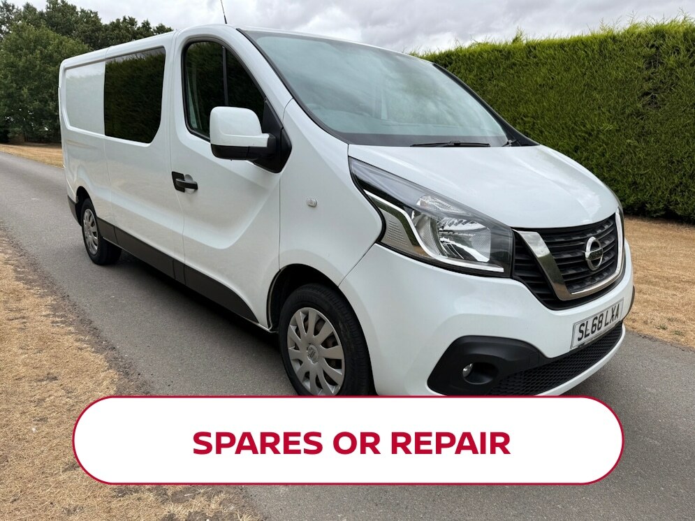 Nissan NV300 1.6 Dci 120Ps H1 Acenta Crew Van White