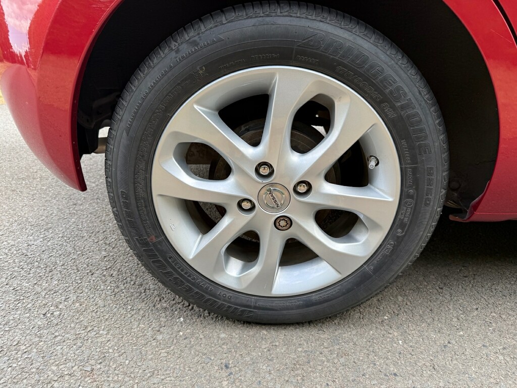 Nissan Micra Visia Red #14