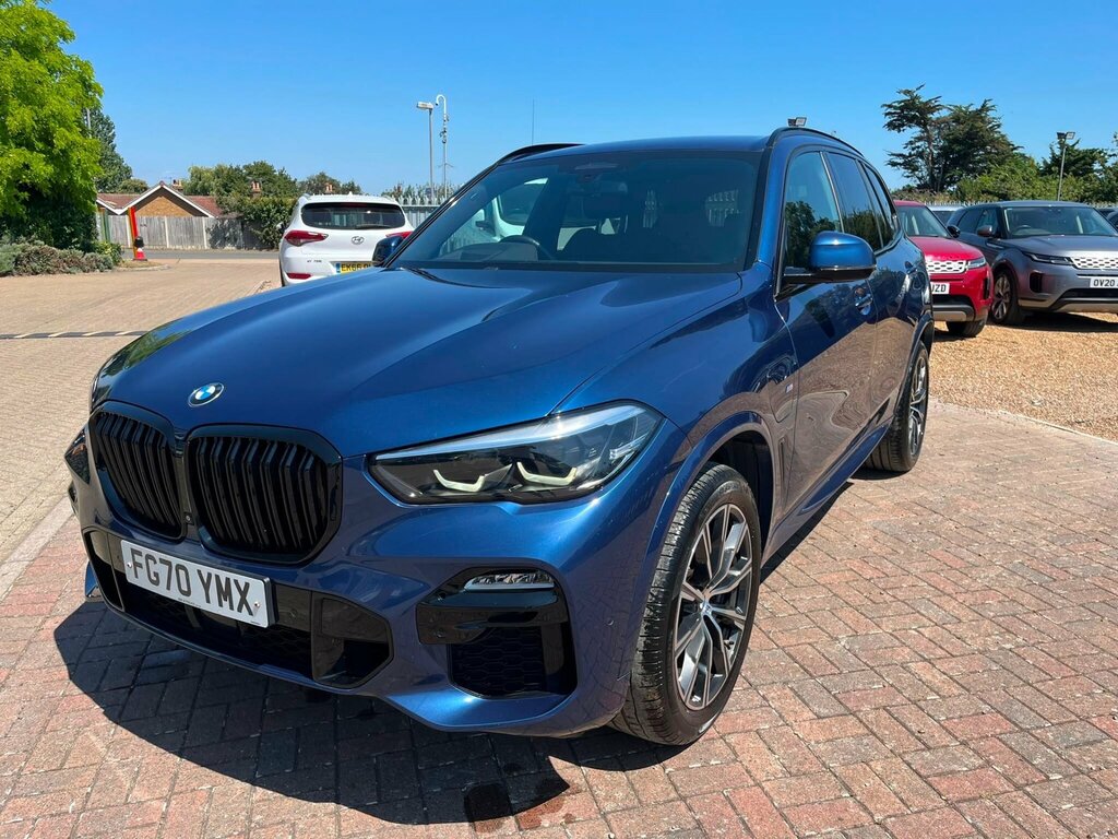 BMW X5 3.0 45E 24Kwh M Sport Xdrive Euro 6 Ss FG70YMX Blue #6