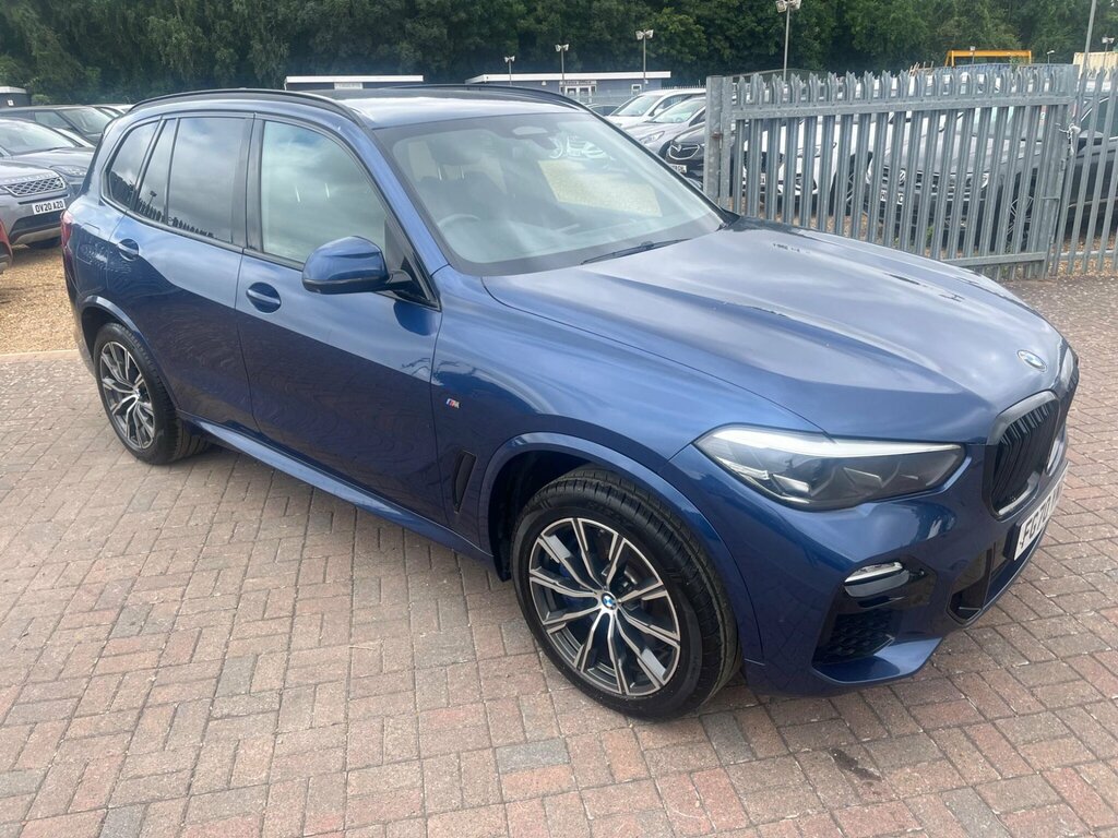 BMW X5 3.0 45E 24Kwh M Sport Xdrive Euro 6 Ss FG70YMX Blue #4