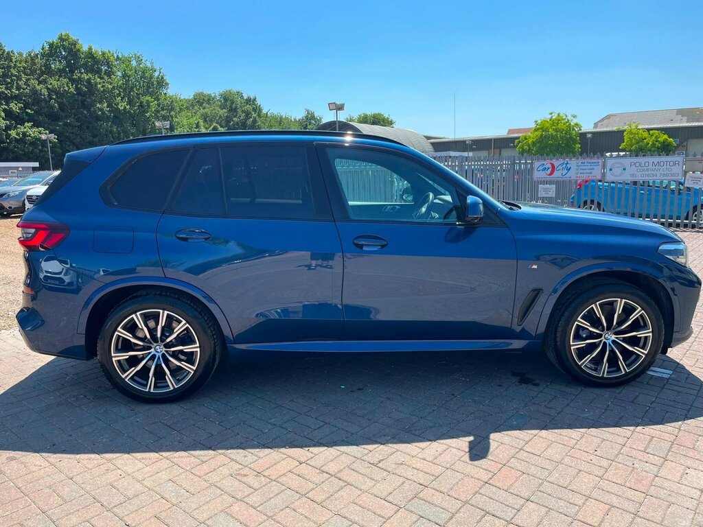 BMW X5 3.0 45E 24Kwh M Sport Xdrive Euro 6 Ss FG70YMX Blue #2