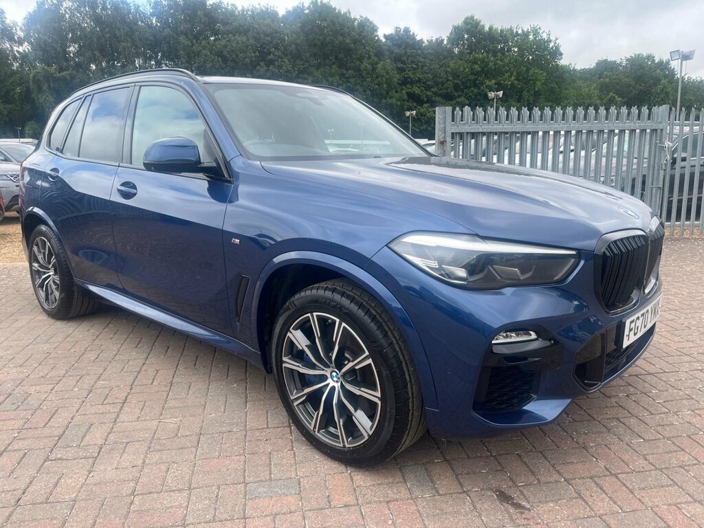BMW X5 3.0 45E 24Kwh M Sport Xdrive Euro 6 Ss FG70YMX Blue #3