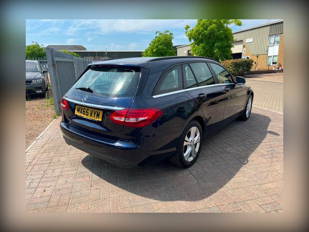 Mercedes-Benz C Class 2.0 C200 Amg Line Estate 7G-tronic Eur Silver #9