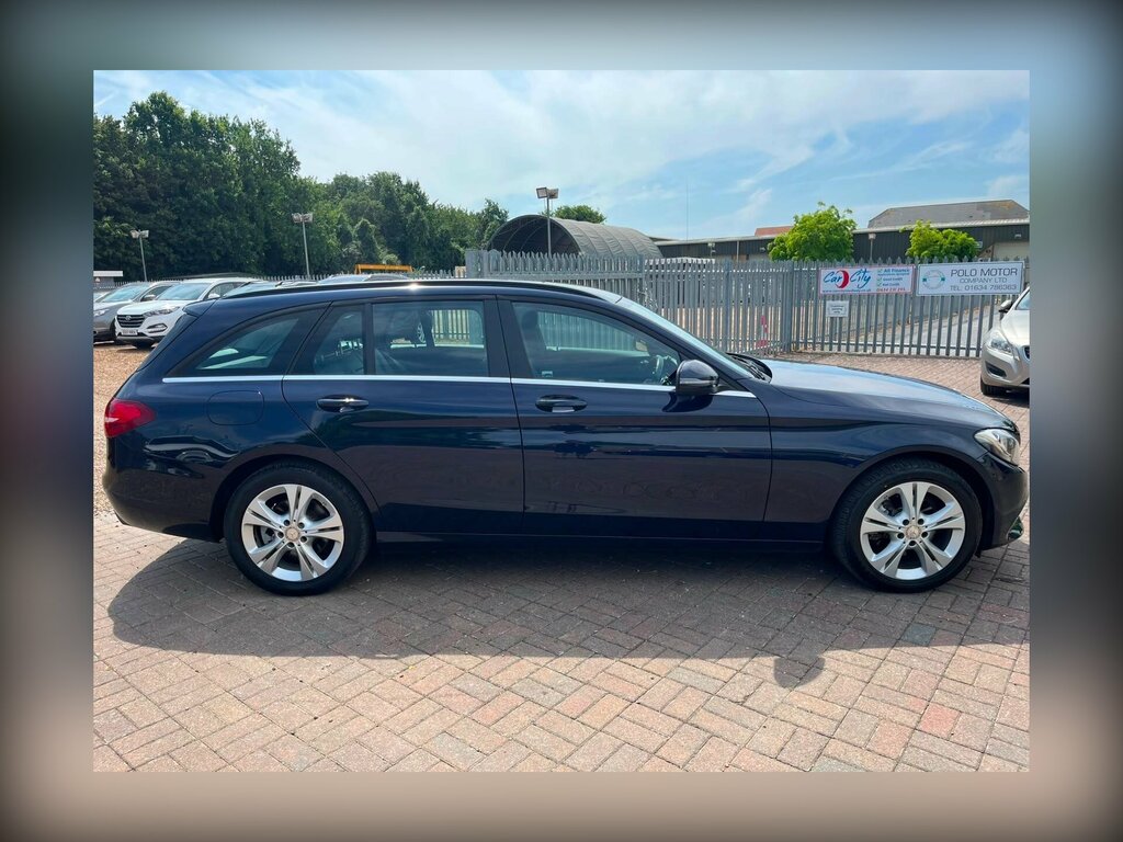 Mercedes-Benz C Class 2.0 C200 Amg Line Estate 7G-tronic Eur Silver #8