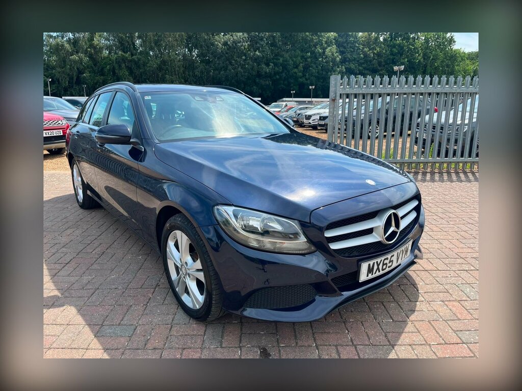 Mercedes-Benz C Class 2.1 C220d Se Euro 6 Ss Blue #2