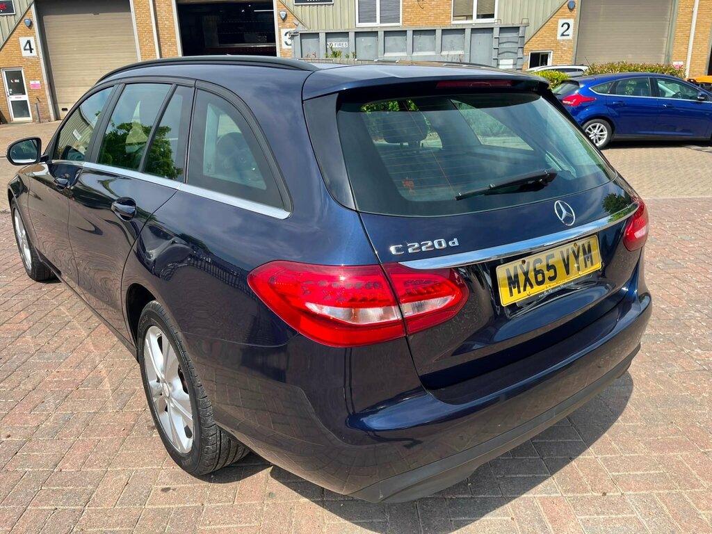 Mercedes-Benz C Class 2.1 C220d Se Euro 6 Ss Blue #5