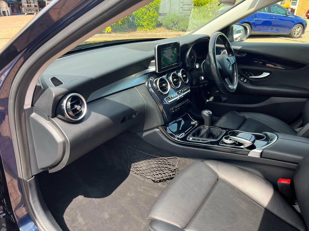 Mercedes-Benz C Class 2.0 C200 Amg Line Estate 7G-tronic Eur Silver #11