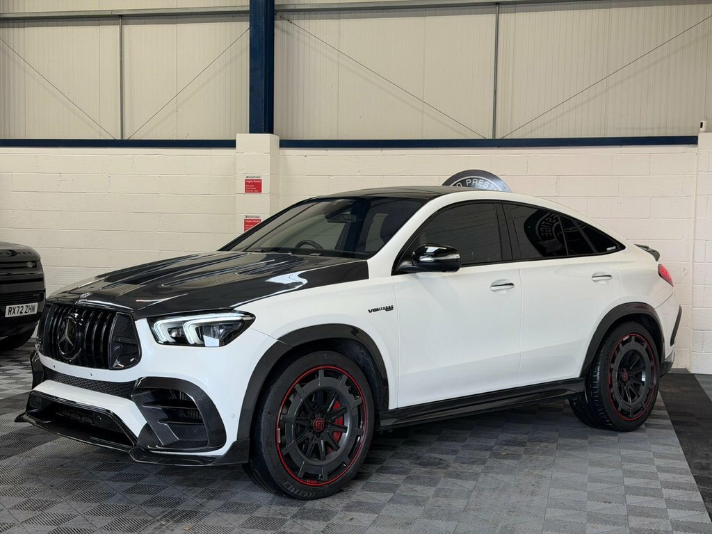 Mercedes-Benz GLE Coupe 4.0 Gle63h V8 Biturbo Mhev Amg S Coupe HX21YZV White #3