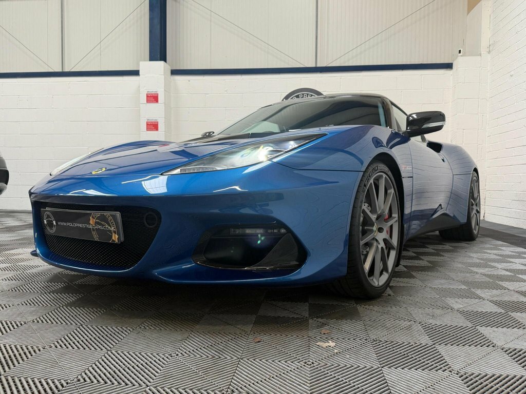Lotus Evora 3.5 V6 Gt410 Sport C FJ19FXP Blue #23