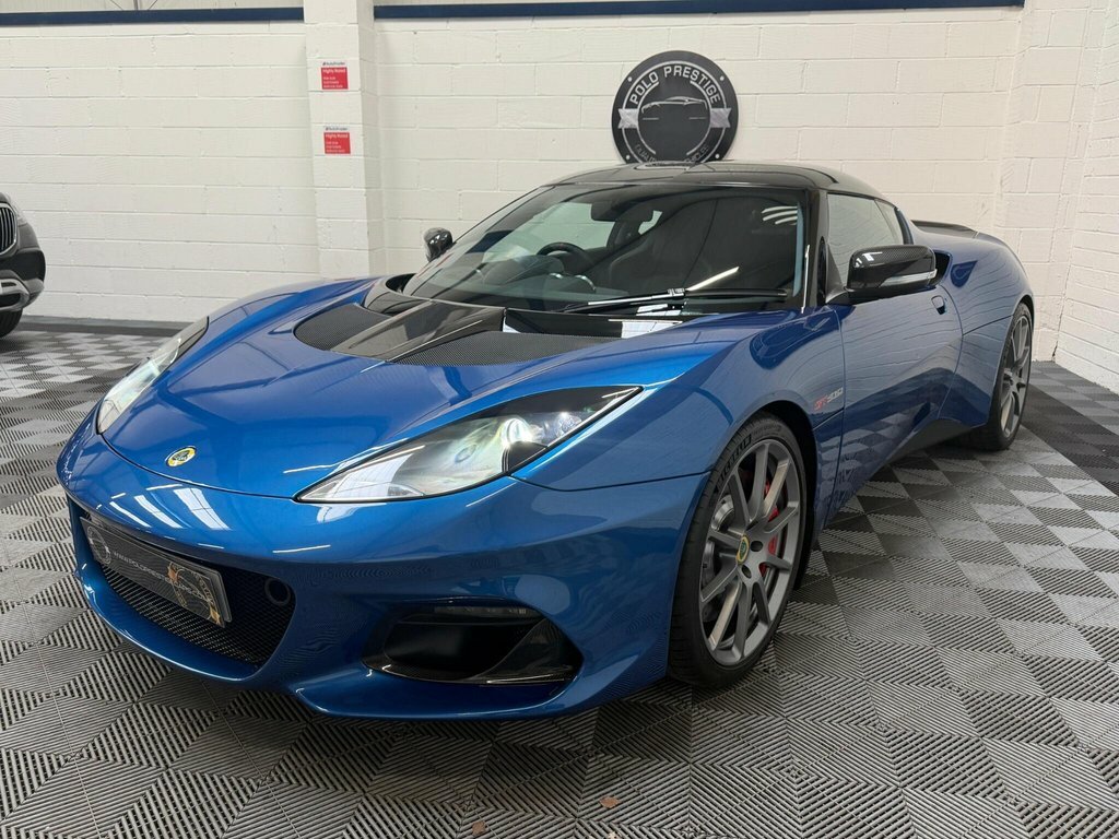 Lotus Evora 3.5 V6 Gt410 Sport C FJ19FXP Blue #21