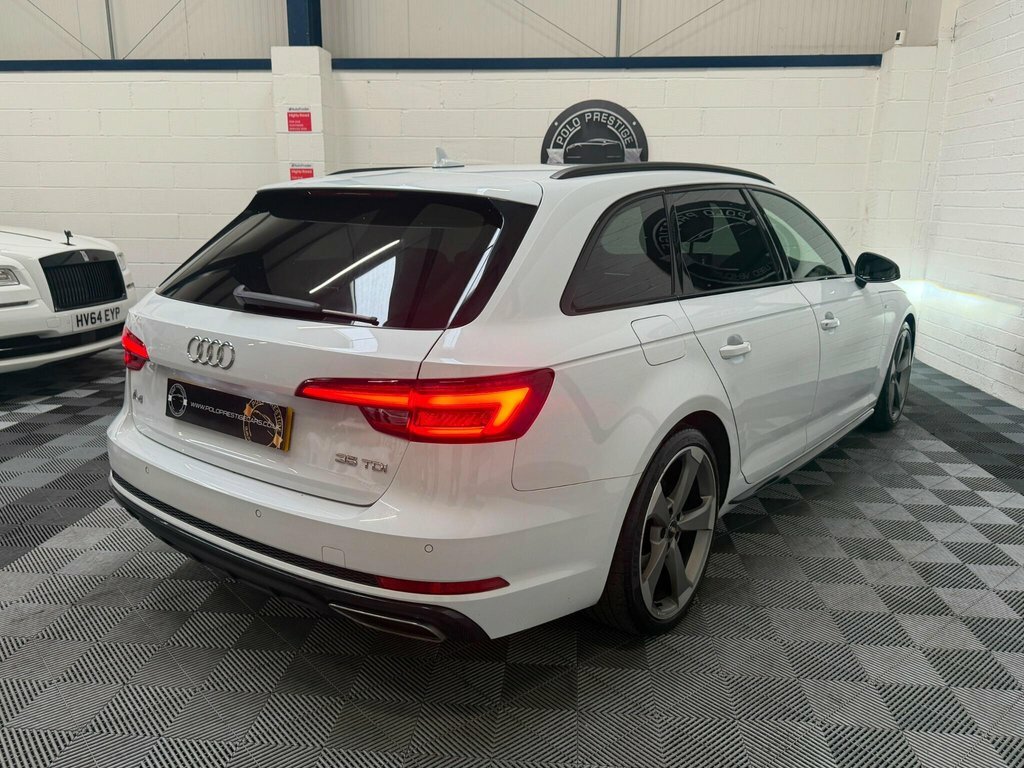 Audi A4 Avant A4 Black Edition 40 Tdi Quattro Blue #15