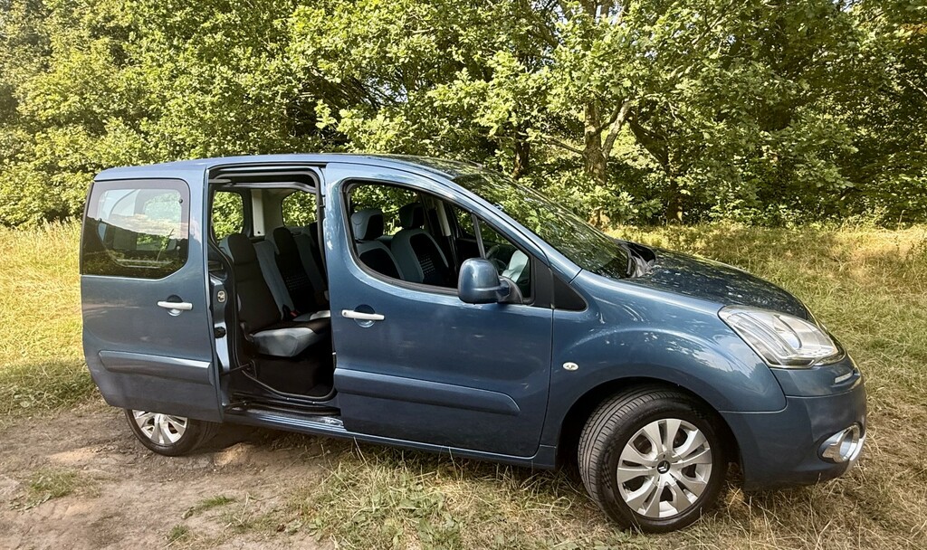 Citroen Berlingo Mpv 1.6 Hdiplus1owner 9Yrs-ac-11svs-lowmilesim DV64XTN Blue #3