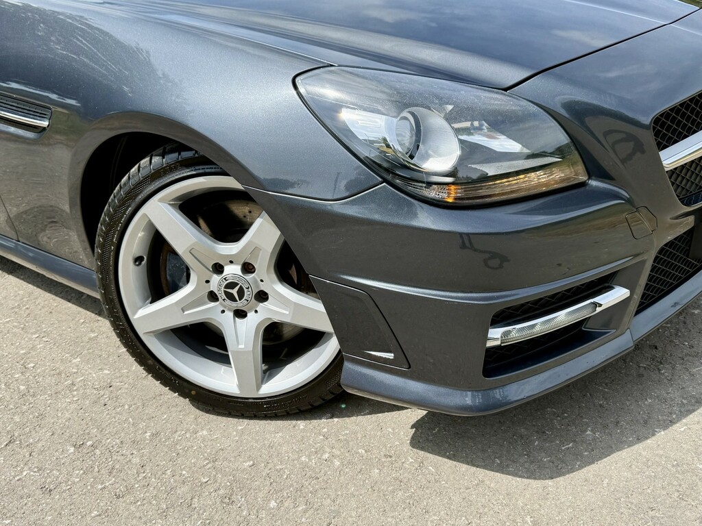 Mercedes-Benz SLK Convertible 2.1 Slk250 Cdiamgjust 52K-2kys-dab-n BP13UMT Grey #2