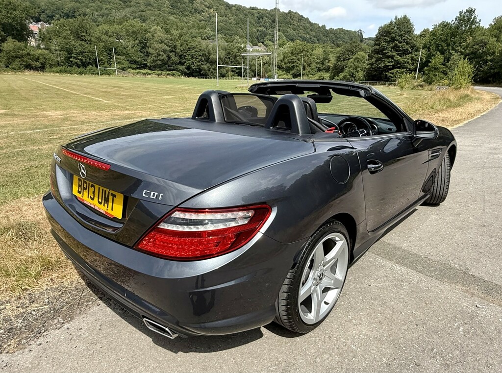 Mercedes-Benz SLK Convertible 2.1 Slk250 Cdiamgjust 52K-2kys-dab-n BP13UMT Grey #6