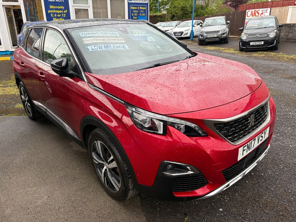 Peugeot 3008 1.6 Bluehdi 120 Gt Line Red