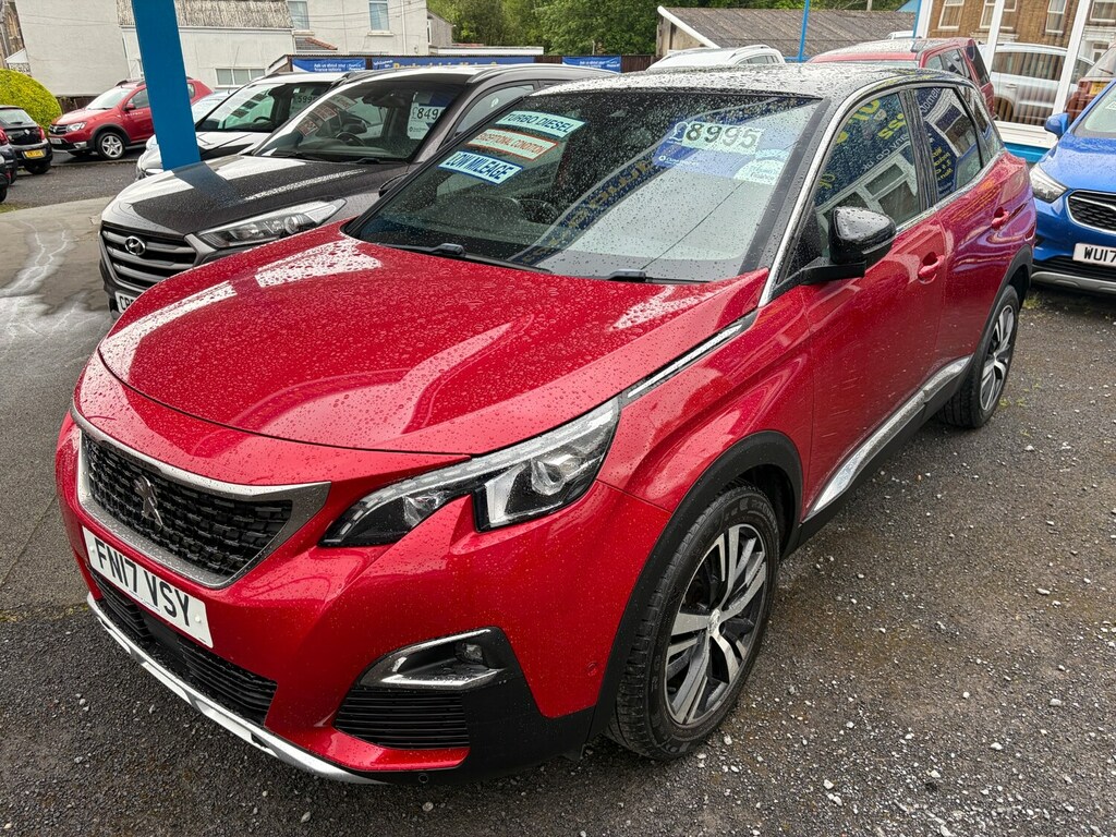 Peugeot 3008 1.6 Bluehdi 120 Gt Line FN17VSY Red #3
