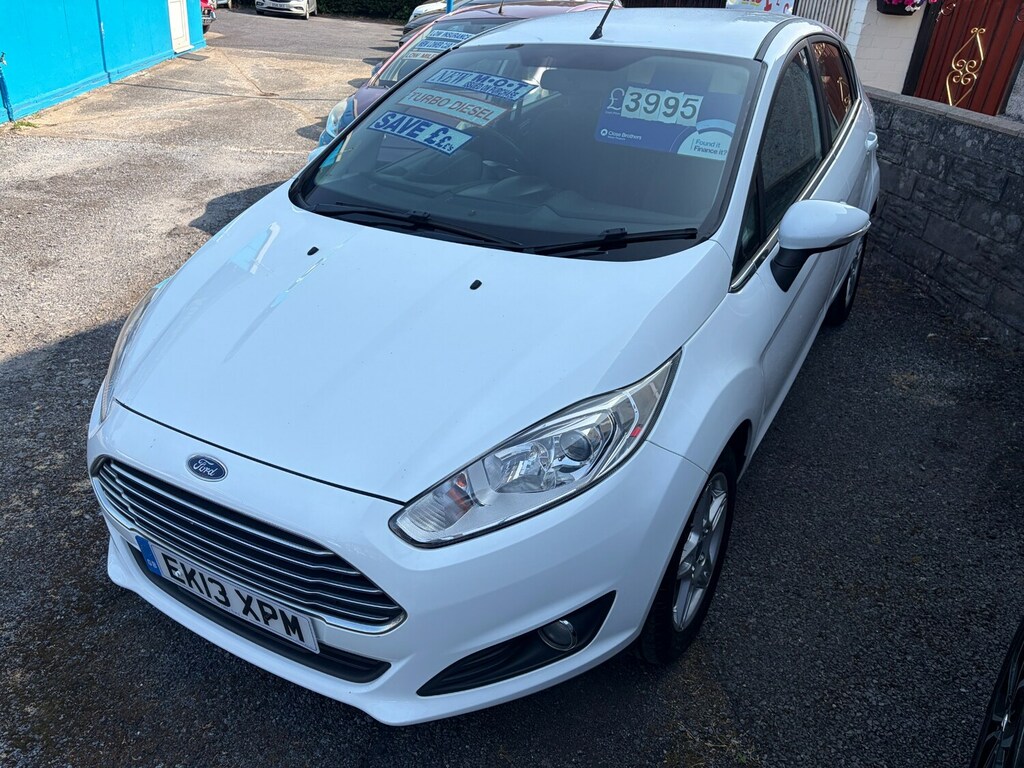 Ford Fiesta 1.5 Tdci Zetec EK13XPM White #3