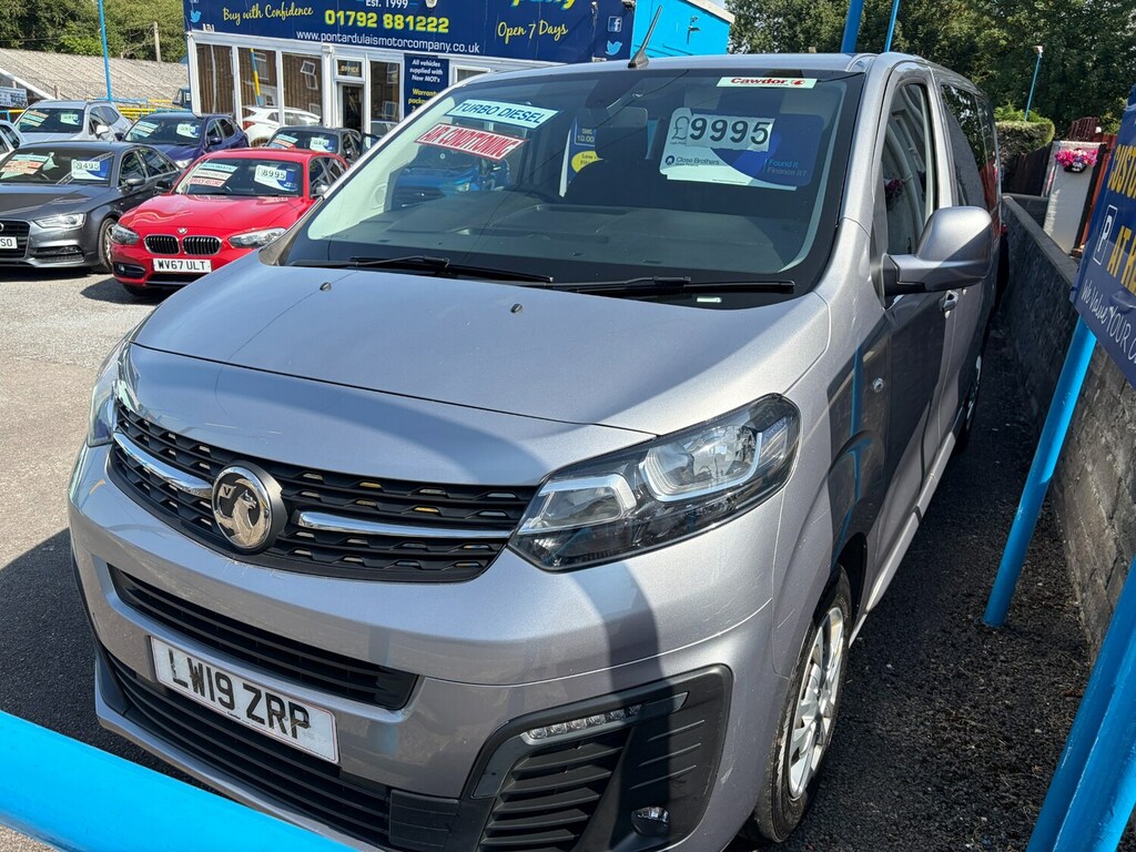 Vauxhall Vivaro 3100 2.0D 120Ps Sportive H1 Dcab Grey #3