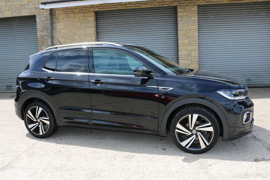 Volkswagen T-Cross 1.0 Tsi R-line Euro 6 Ss BN69HJU Black #3