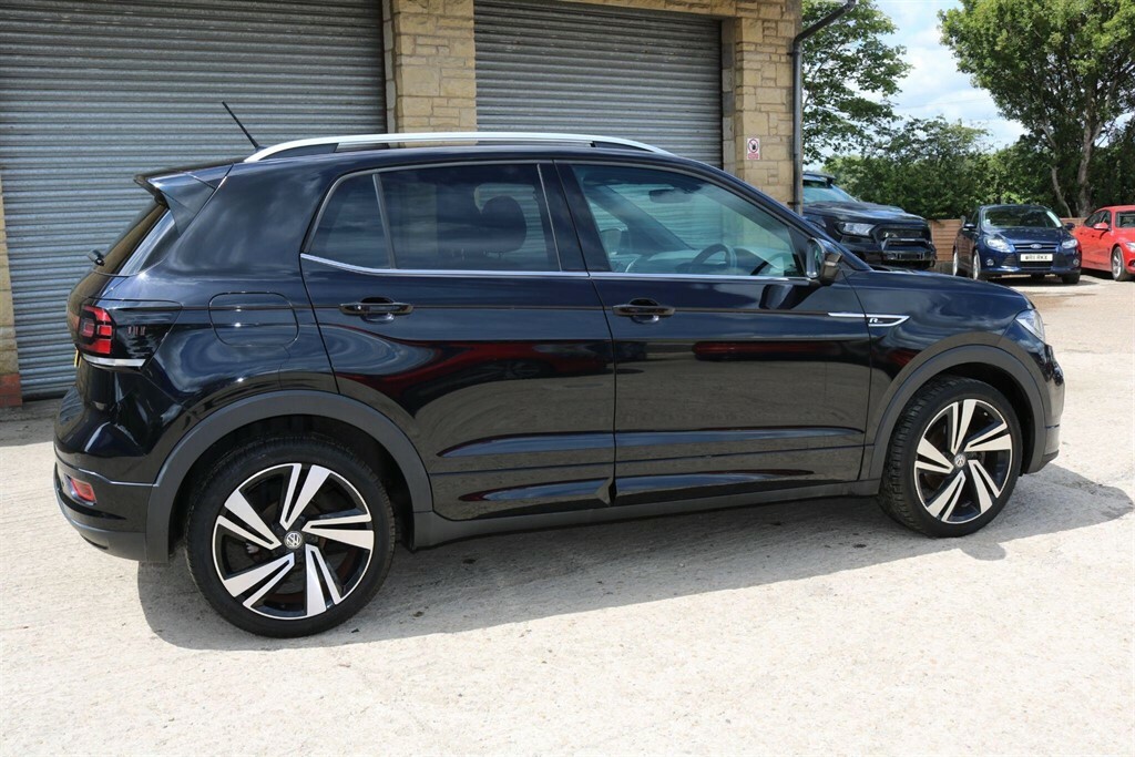 Volkswagen T-Cross 1.0 Tsi R-line Euro 6 Ss BN69HJU Black #5