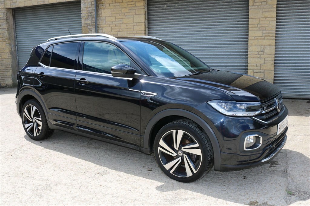 Volkswagen T-Cross 1.0 Tsi R-line Euro 6 Ss BN69HJU Black #2