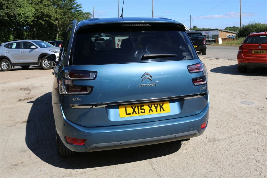 Citroen Grand C4 SpaceTourer 1.6 E-hdi Vtr Euro 5 Ss Blue #9