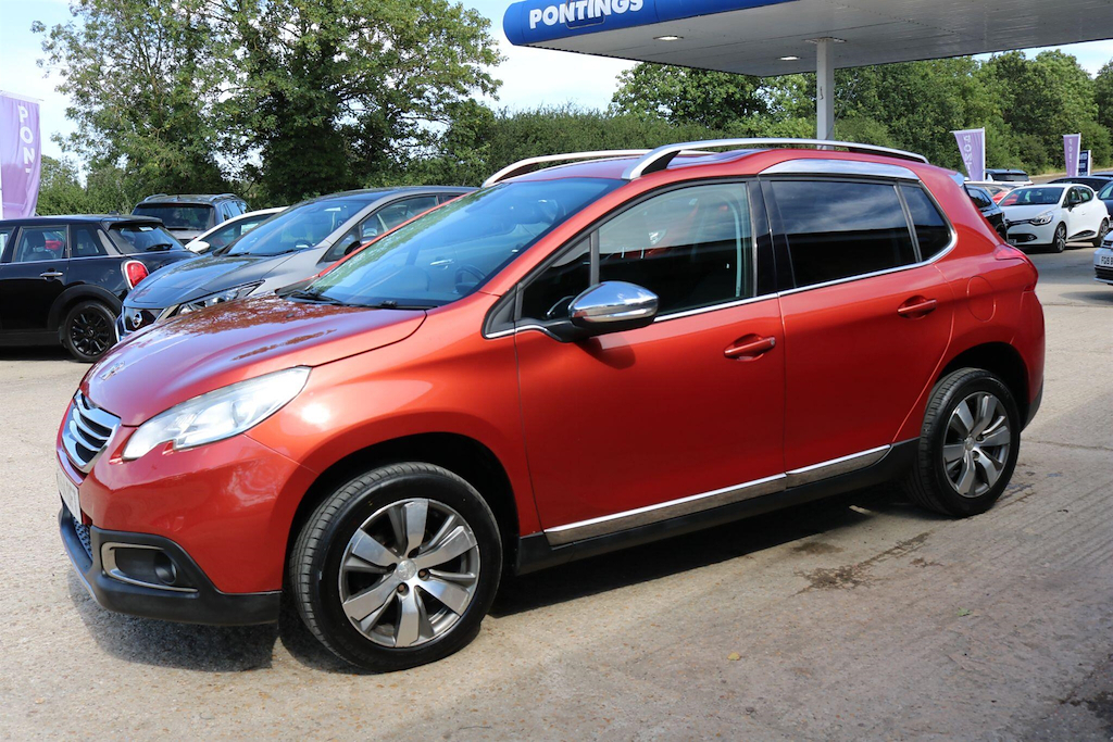 Peugeot 2008 1.6 E-hdi 115 Feline Calima Blue #14