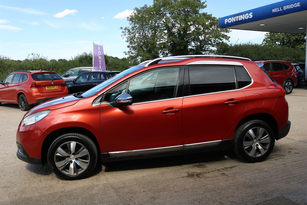 Peugeot 2008 1.6 E-hdi 115 Feline Calima Blue #13