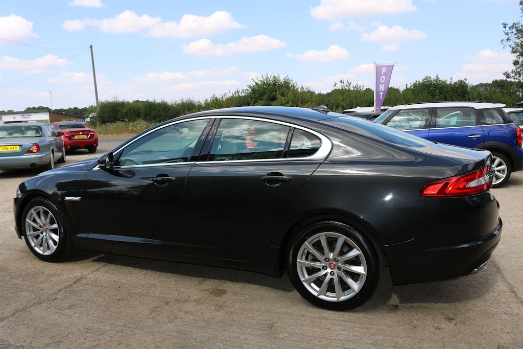 Jaguar XF Green #11