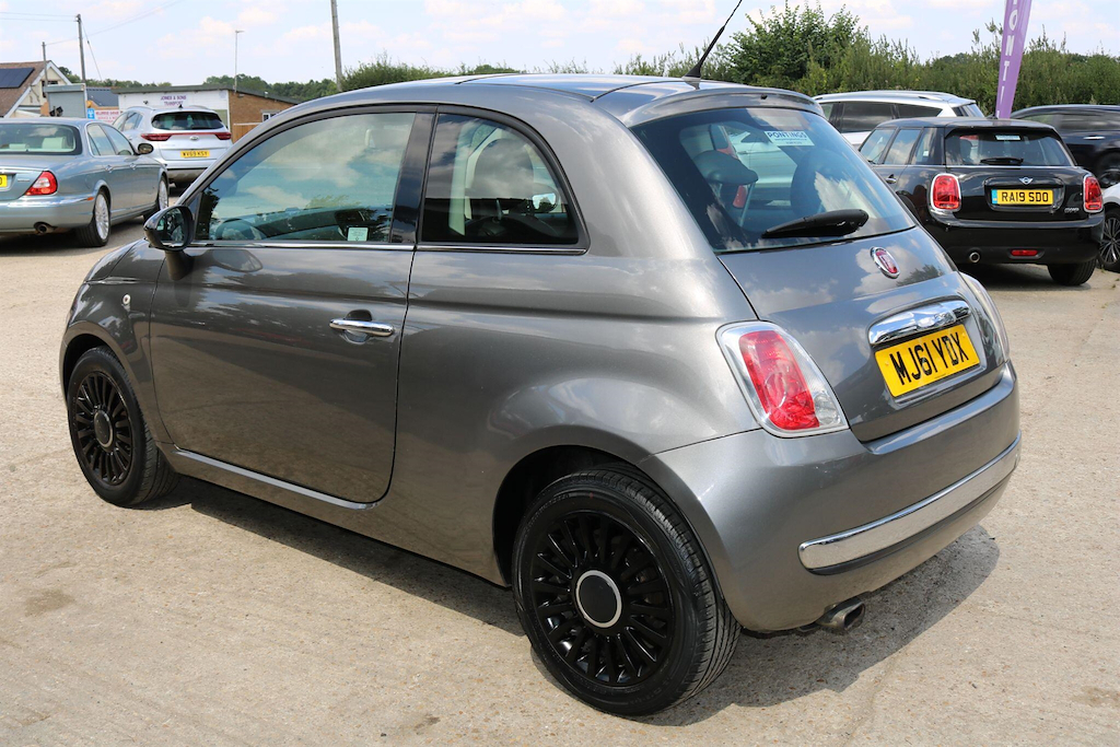 Fiat 500 Blue #10