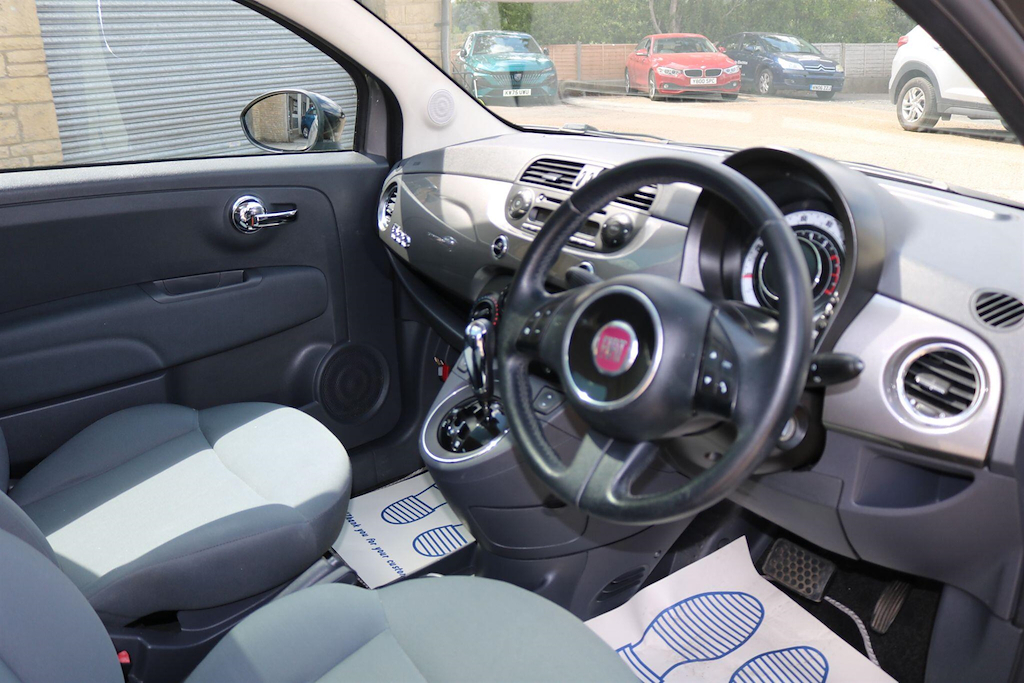 Fiat 500 Blue #17